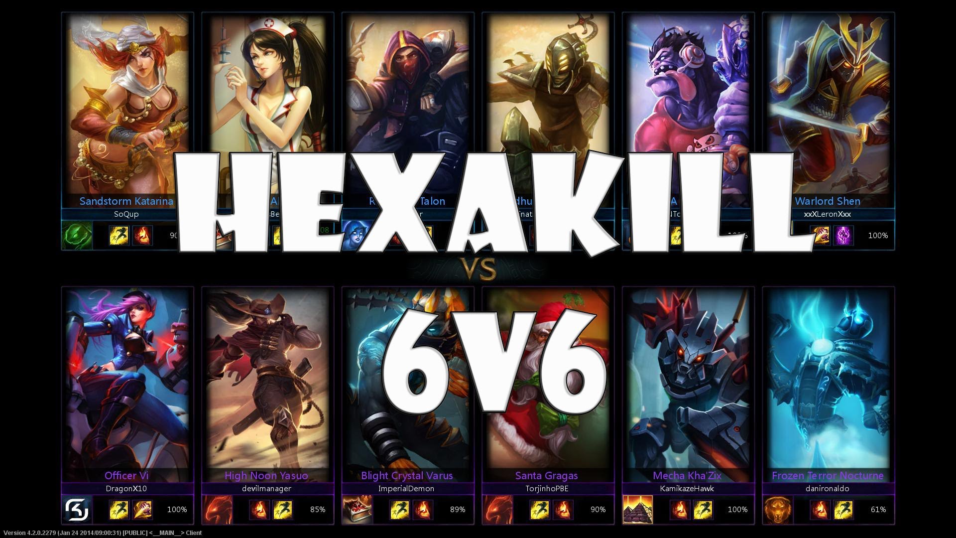 [PBE] Hexakill – az új 6v6 játékmód