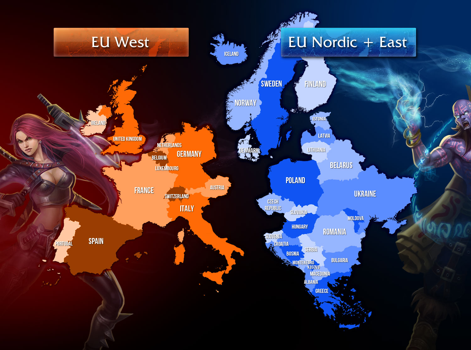 Miért érdemes átvinni a fiókunkat EUW-ről EUNE-re?