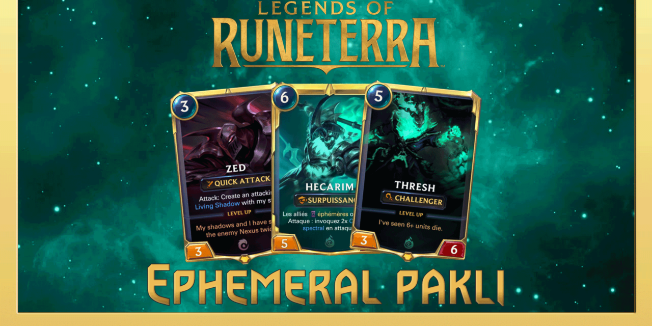 Runeterra – Hősök, lapok és egy erős kezdő pakli!